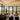 Dark Cowhide Custom Upholstered Ottomans - Set of 2
