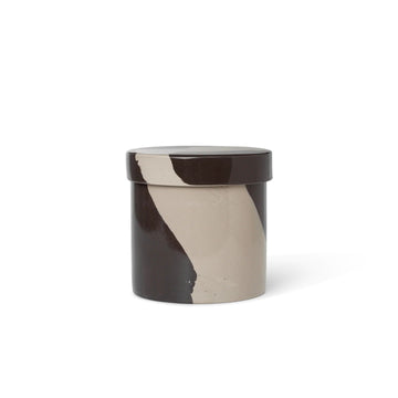 Marbled Clay Container