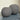 Set of 2 Ball Pillow - Grey