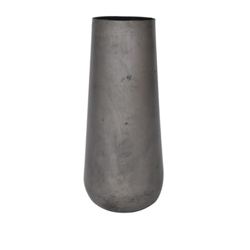 Antiqued Silver Vase