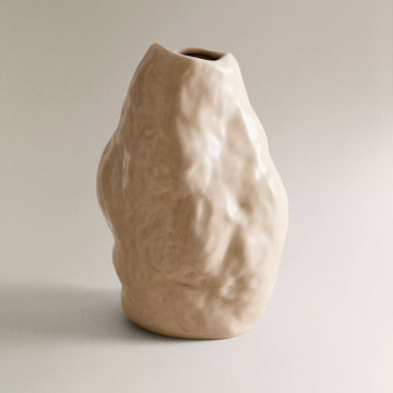 Irregular Gloss Ceramic Vase