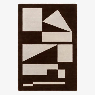 Walnut Geo Rug - 9’ X 12’