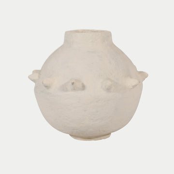 Knotted Paper Mache Vase