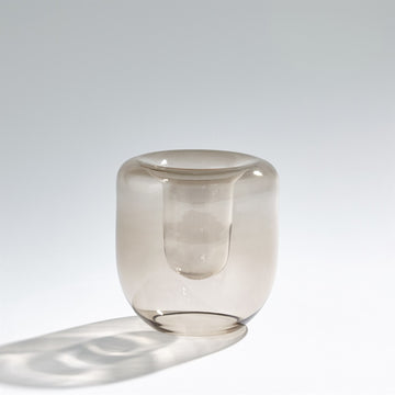 Duality Silhouette Vase - Light Topaz