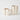 Plique Silhouette Vases - Ivory