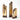 Column Splash Vases - Umber