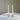 Glass Candle Holders - Set of 2 [VINTAGE]