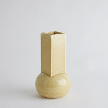 Saffron Bloom Vases - Reactive Mustard