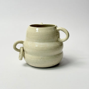 Polished Vase with Chain [VINTAGE]