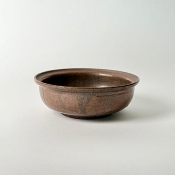 Deep Brown Ceramic Bowl [VINTAGE]