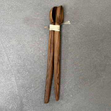 African Wooden Spoon - Set of 2
