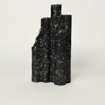 Leirandi Vase x5 - Black Rock [AS-IS]