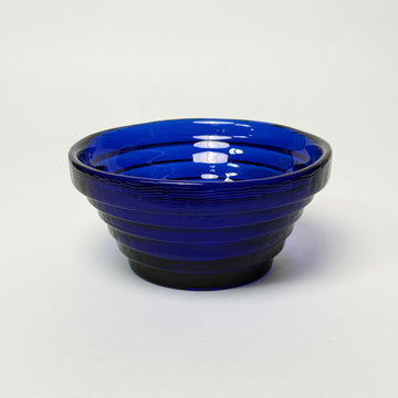 Blenko Cobalt Glass Bowl [VINTAGE]