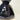 Dark Blue Gloss Vase [VINTAGE]