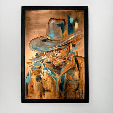 Oil on Copper Painting