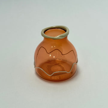 Nordlysstreif Vase - Cloudberry