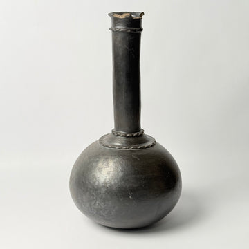 Long Neck Ceramic Vase [VINTAGE] [AS IS]