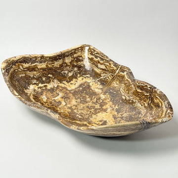 Fossil Onyx Dishes - Copper