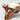 Brown Ceramic Candle Holder [VINTAGE]