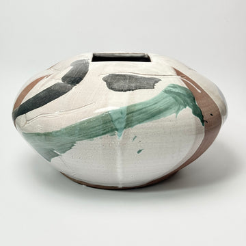 Iventosch Pottery Handcrafted Ceramic Vessel [VINTAGE]