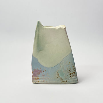 Glazed Raku Vase [VINTAGE]