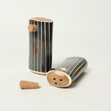 African Salt & Pepper Shaker Set