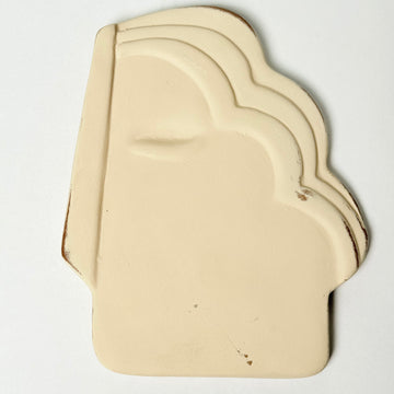 Face Wall Decoration Medium - Creme