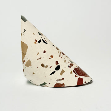 Solid Terrazzo Bookend [VINTAGE] [AS-IS]