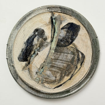 Larry Shep Ceramic Charger - Abstract