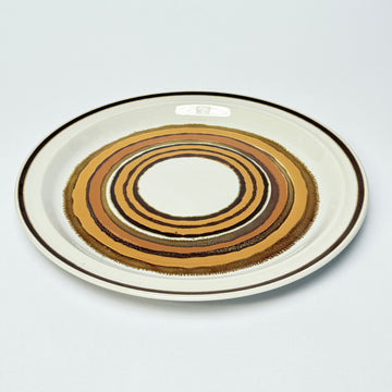 1970's Stoneware Serving Platter [VINTAGE]