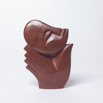 Zimbabwe Shona Stone Face Sculpture [VINTAGE]