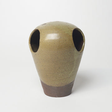 Japanese Ikebana Stoneware Vase [VINTAGE]