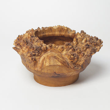 Danish Burlwood Live Edge Bowl [VINTAGE]