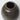 Ribbed Brown Vase [VINTAGE]