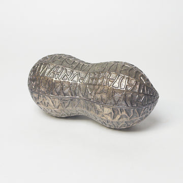 Silver-Plated Peanut Box [VINTAGE]
