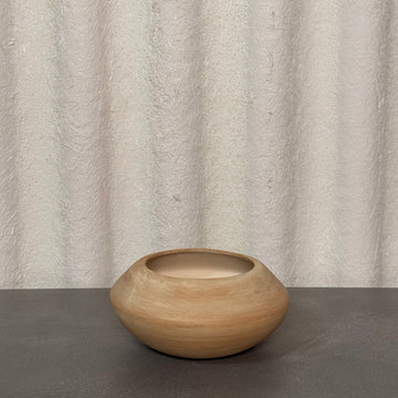Natural Finish Pottery Bowl [VINTAGE]