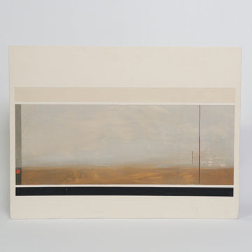 J. Hopper Art - Interval - Small Wood Panel