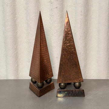 Copper Obelisk - Set of 2 [VINTAGE]