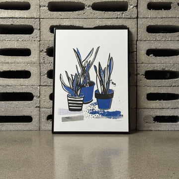 "Plantas" Screen Print