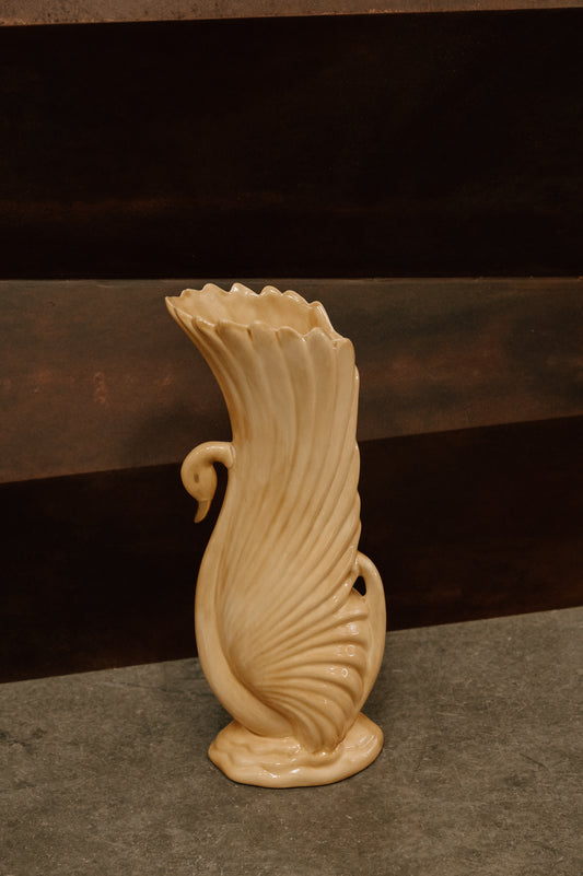 Art Deco Swan Vase