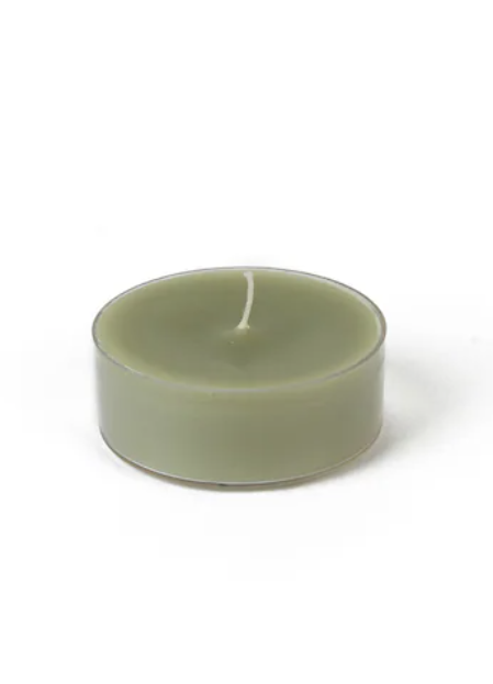 Cupped Tea Light Candle - Sage