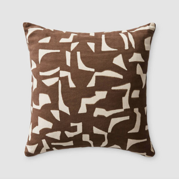 Mud Cloth Pillow - Chocolate