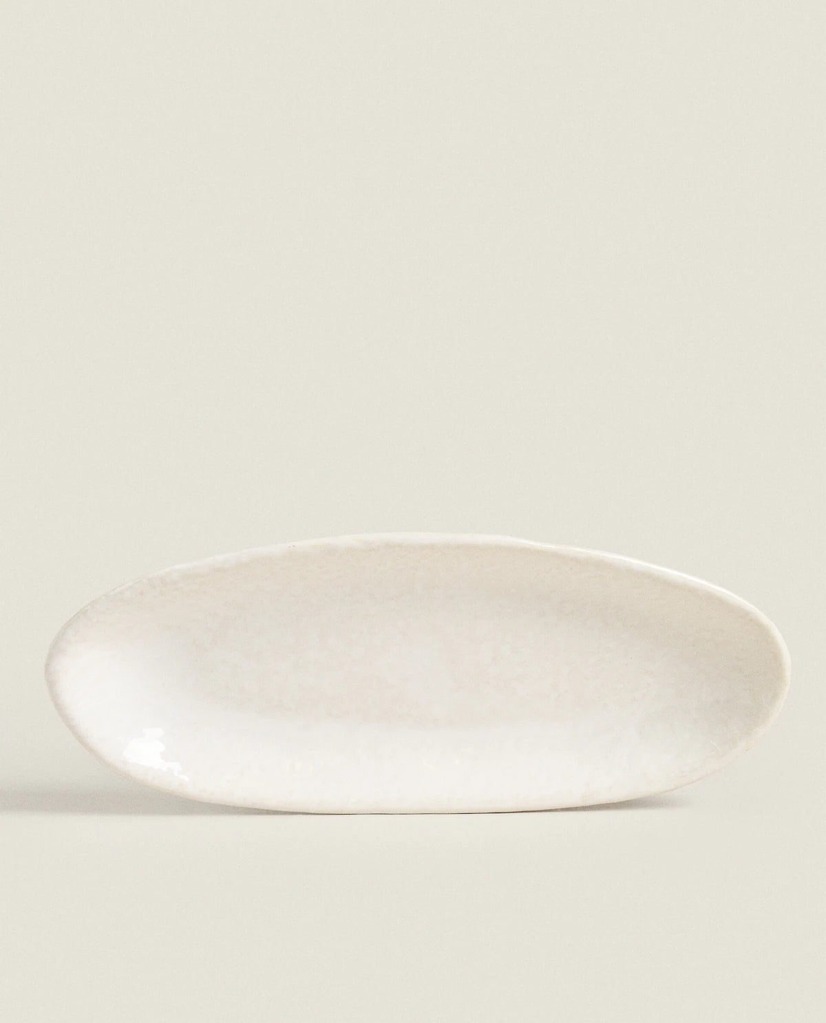 Cream Ceramic Tray