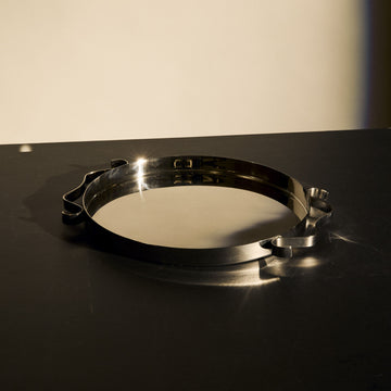 Polished Stainless Squiggle Tray