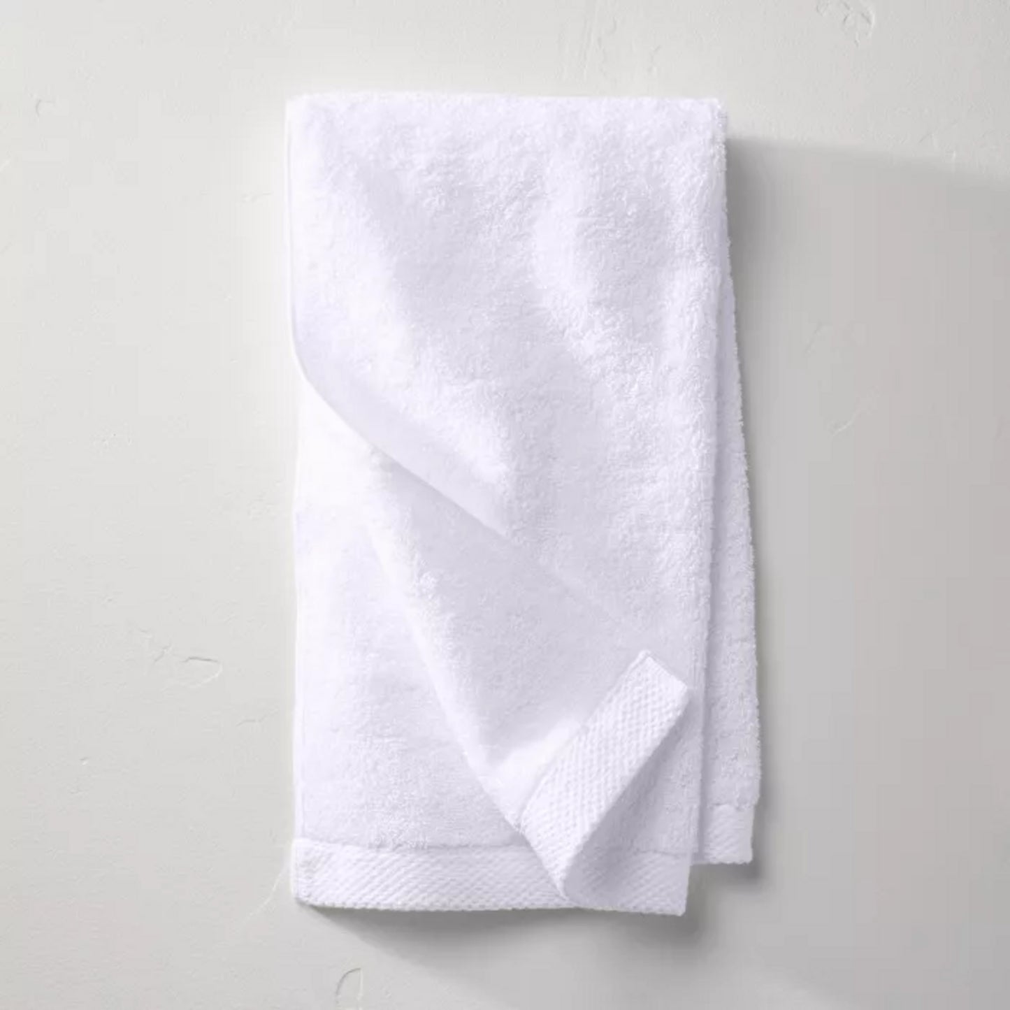 Organic Hand Towel - White