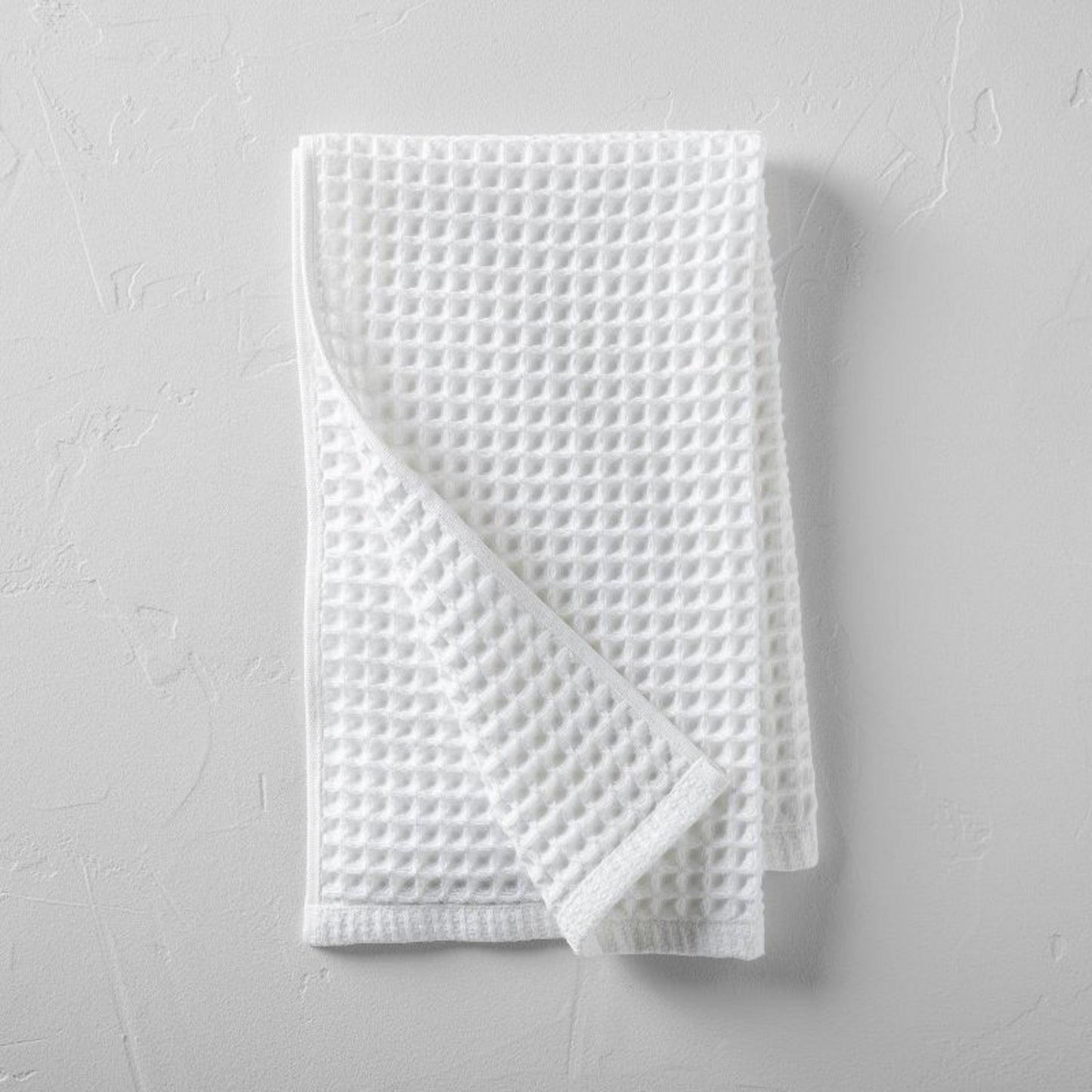 Waffle Hand Towel - True White
