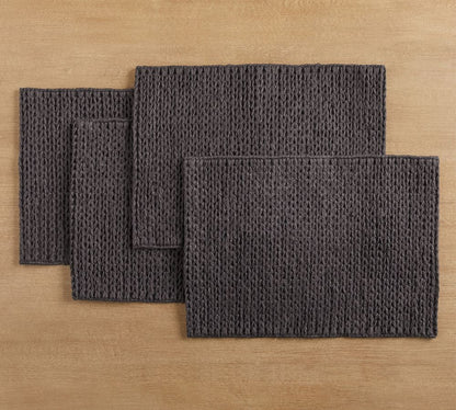 Handwoven Monocromatic Placemats - Sets of 2